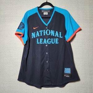 National League ASG 2024 Arlington Texas Blank XL Baseball Jersey